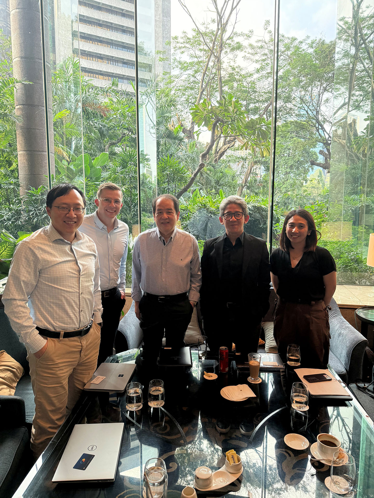 Nick and Dan - Philippines dinner